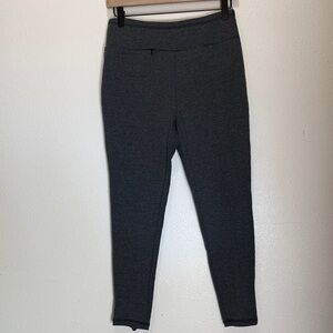 T by Talbots Dark Gray Leggings, Size MP